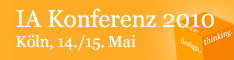 IA Konferenz 2010 – Köln, 14./15. Mai